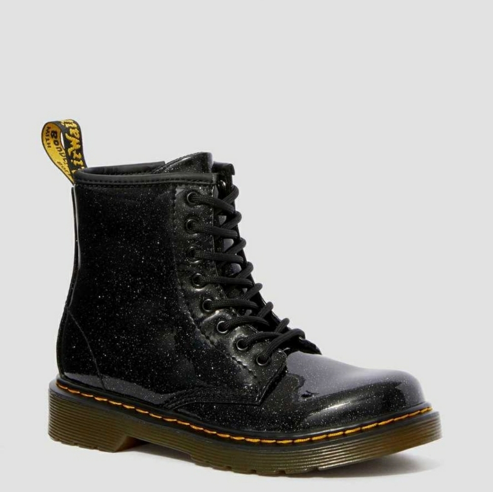 Dr. Martens Black 1460 Glitter Boots